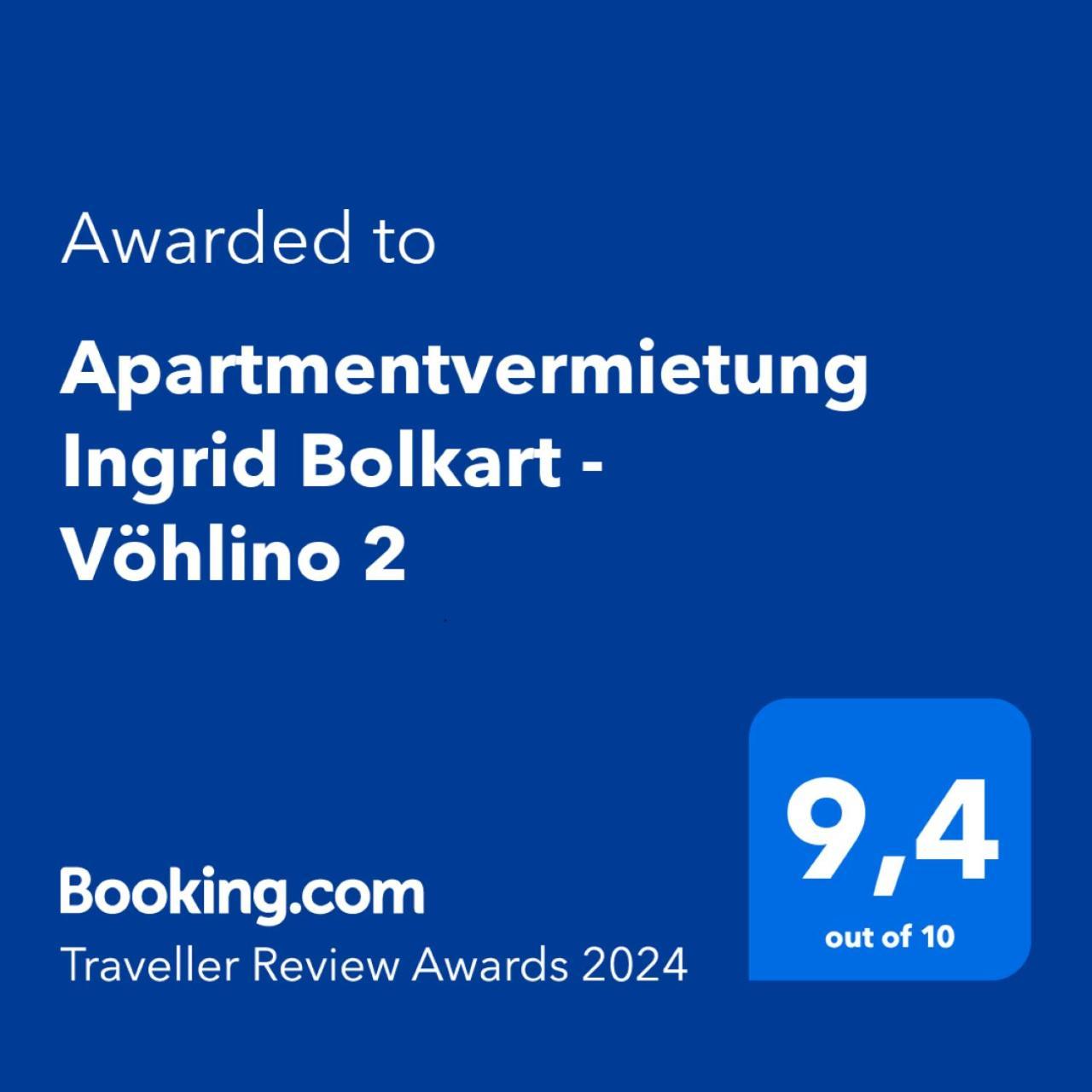 Apartmentvermietung Ingrid Bolkart - Voehlino 2 Илертисен Екстериор снимка